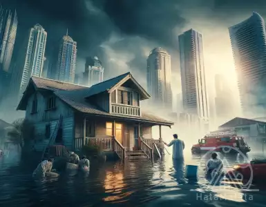 Rain in the UAE: homeowners in Dubai are rushing to secure funds for repairs to damages.