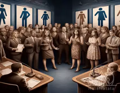 The panel of deputies in Georgia is discussing a bill on transgender bathrooms in schools, provoking sharp criticism.