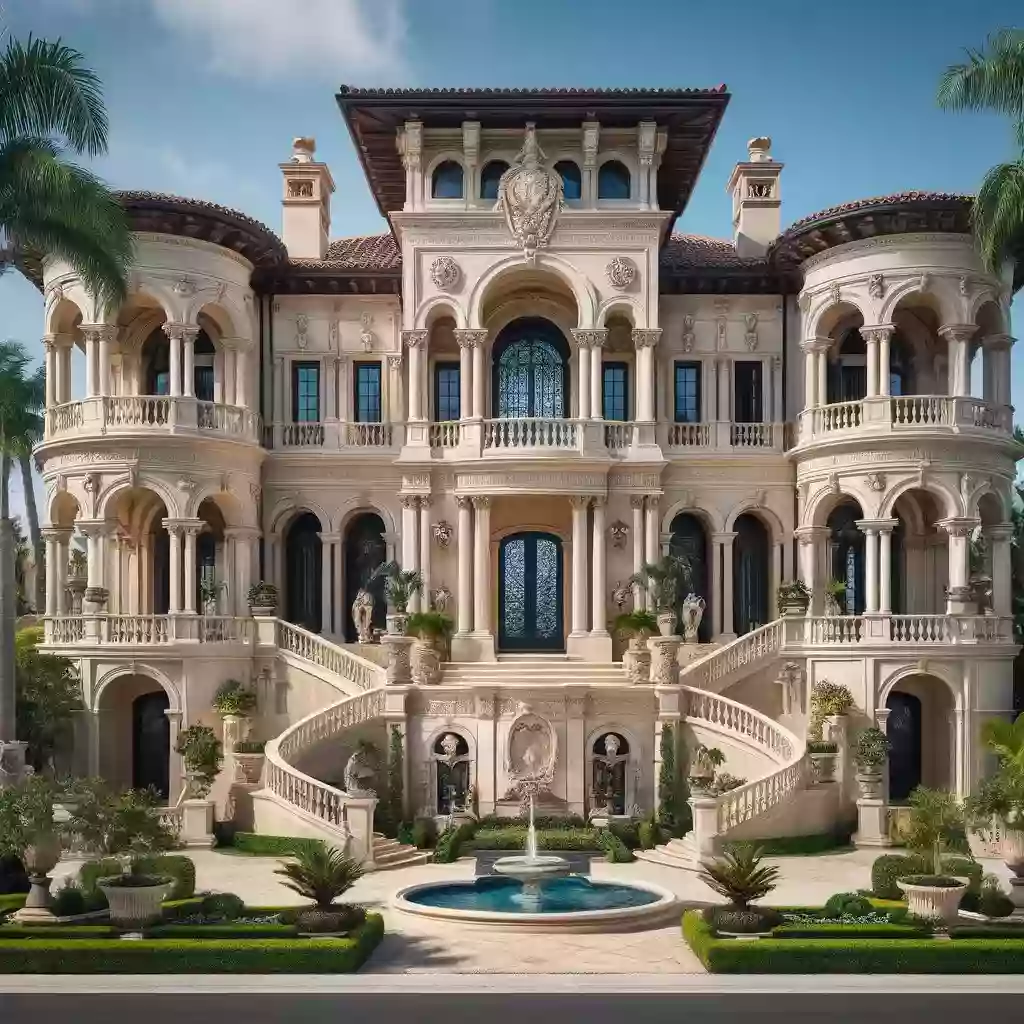 Палаццо в стиле итальянского Ренессанса в Южной Флориде выставлено на продажу за 60 миллионов долларов.