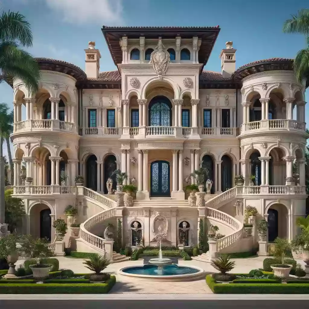 A Palazzo in the Italian Renaissance style in South Florida is up for sale for 60 million dollars.