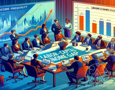 The impact of birth rate policies on the income disparity between labor and capital.