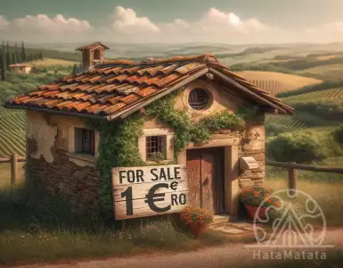 Now you can buy a house in Italy for less than the price of a coffee.