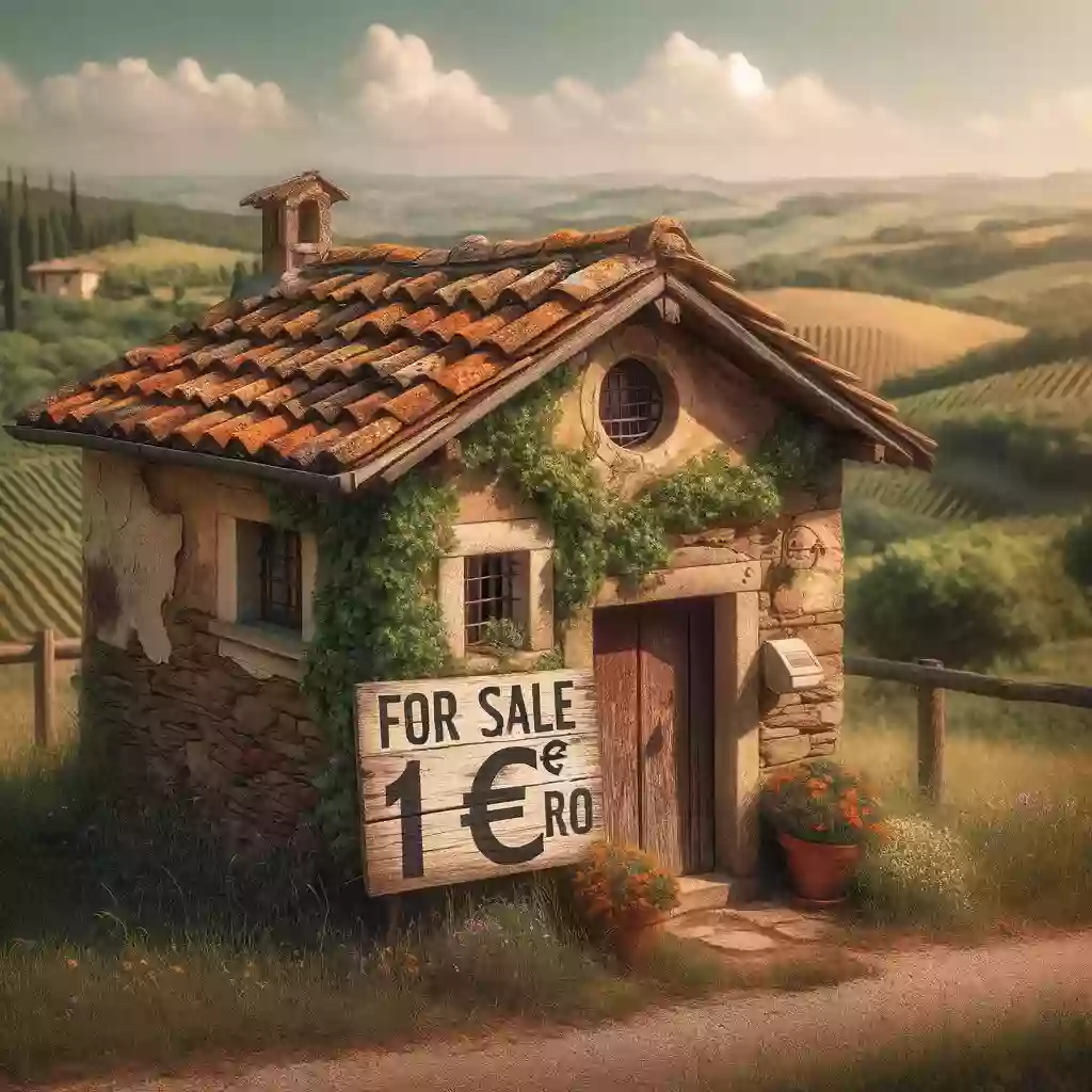 Теперь можно купить дом в Италии дешевле, чем за цену кофе.