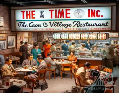 The magazine staff bought their favorite restaurant.