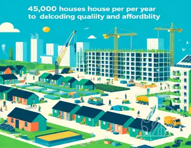 Portugal needs to build 45,000 houses a year to solve the housing crisis.