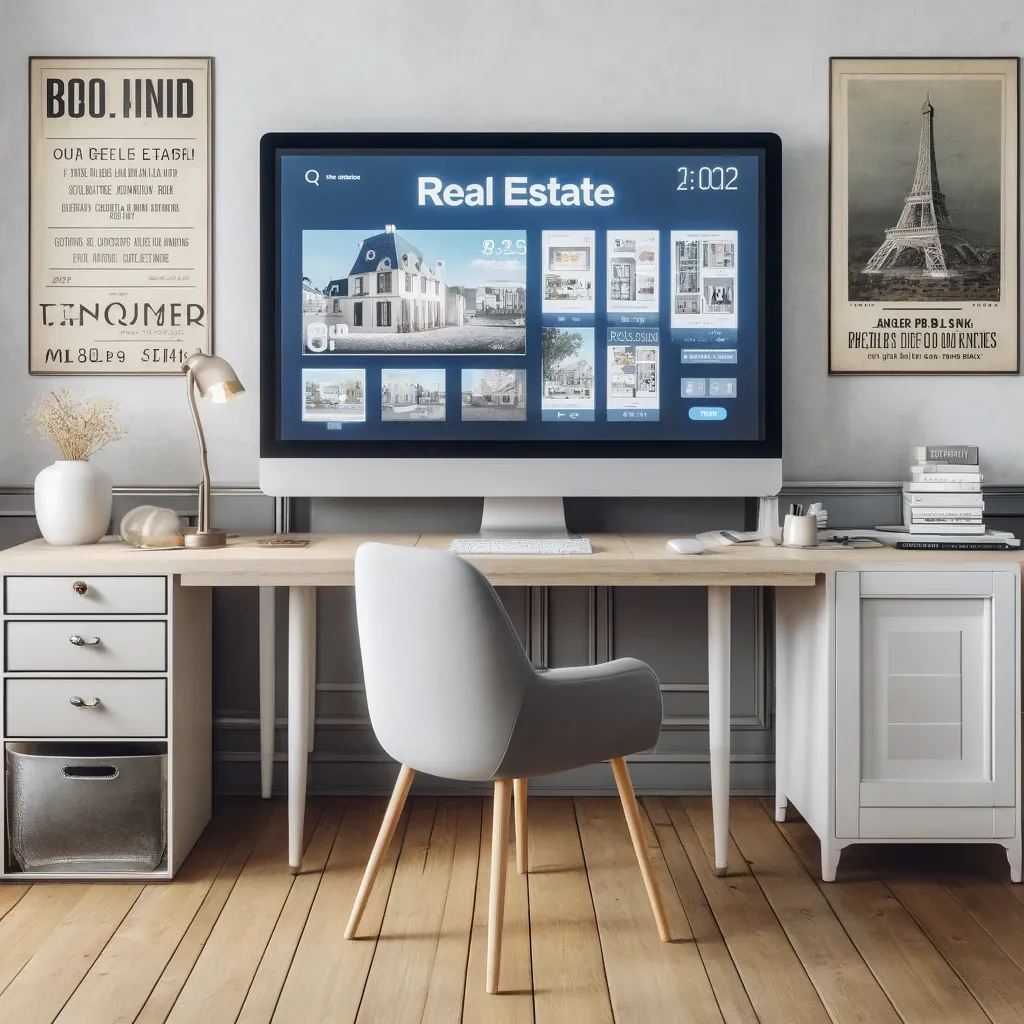 Online real estate agents in France: expanding horizons for home seekers.