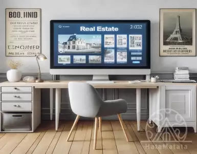 Online real estate agents in France: expanding horizons for home seekers.