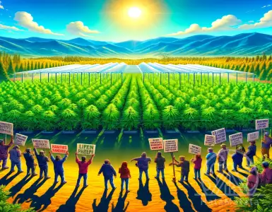 The wicked Duchess of Sussex: is she filming her show on a cannabis farm?