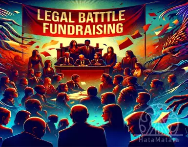 Trump is using the court case about secret payments to pressure small donors and attract major sponsors.