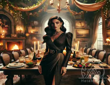 A $2500 dress that inspired an Italian dinner (PHOTO)