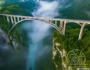 Explore the canyon and coastline in Montenegro.