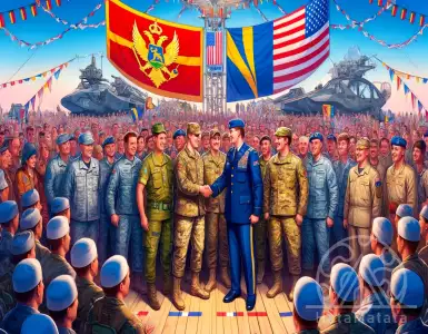 The meeting of the head of Montenegro with Governor Mills at the State House.