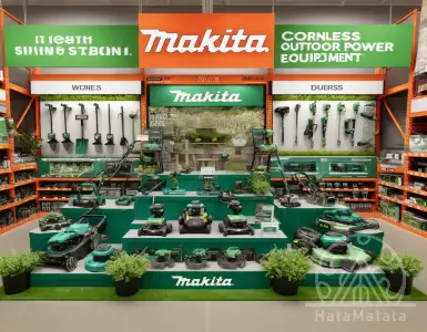 Makita is not sold at Home Depot for cordless garden tools.