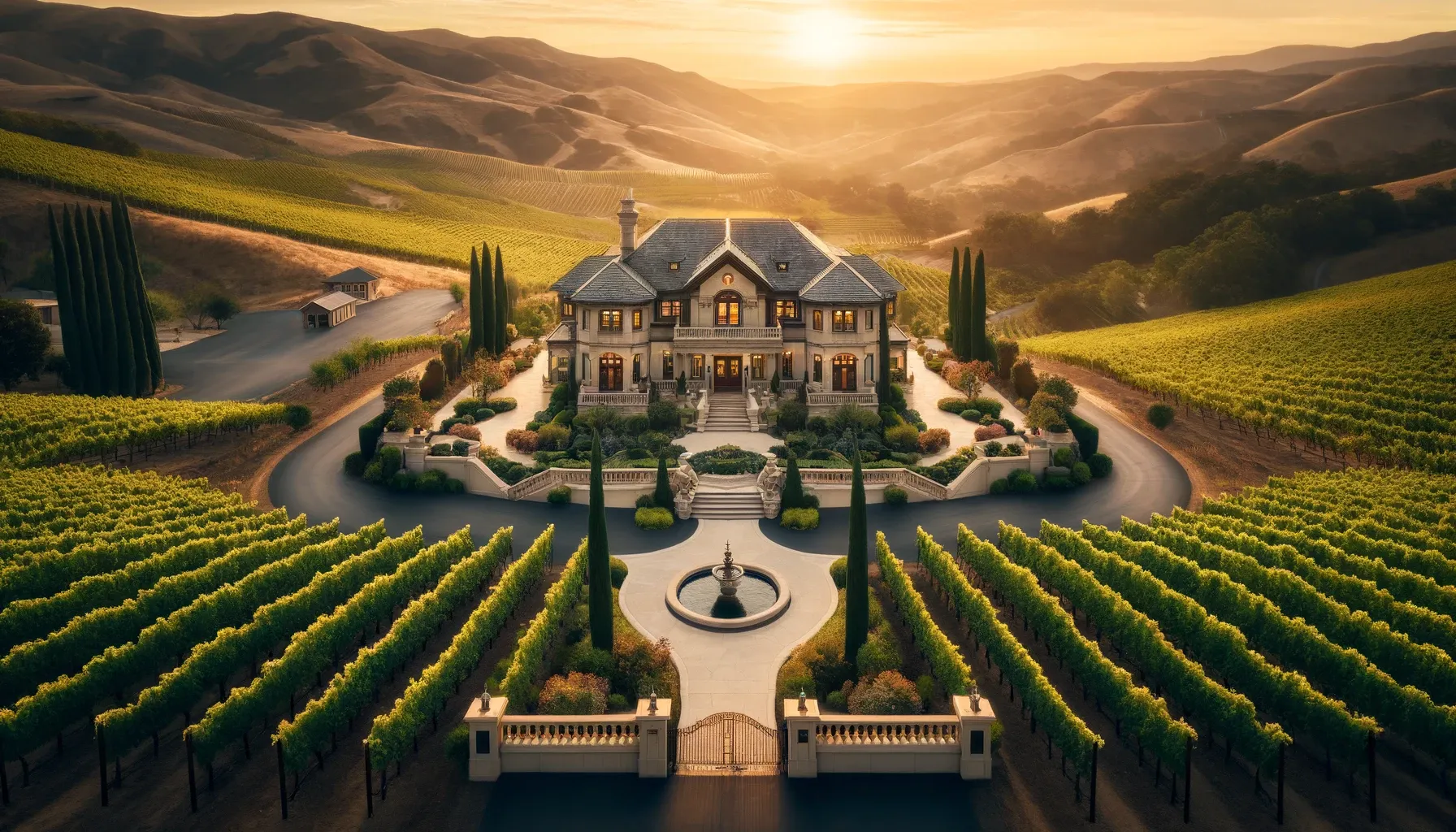 A winery estate in California, former Super Bowl champion, for $7 million.