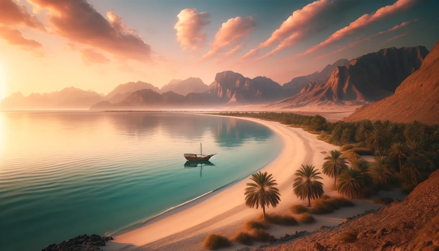 Various aspects of Ras Al Khaimah: history, climate, transportation, economy, attractions