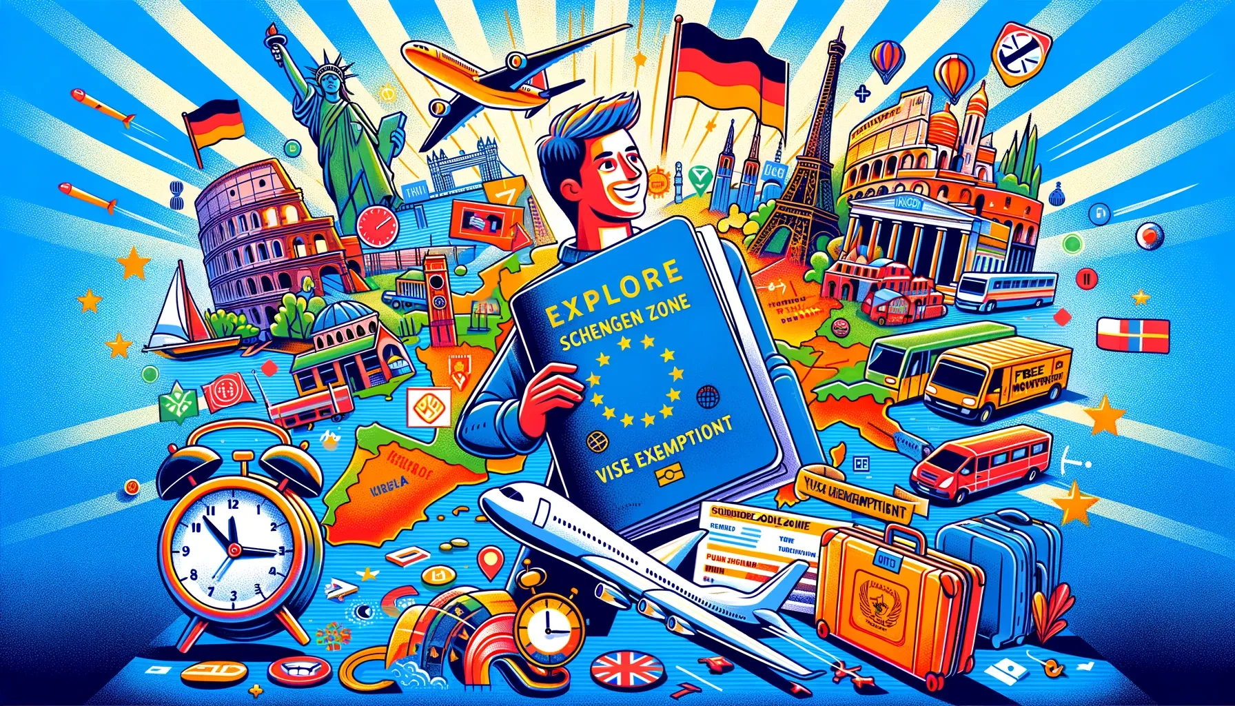 Questions about the Schengen Area: countries, visas, and duration of stay