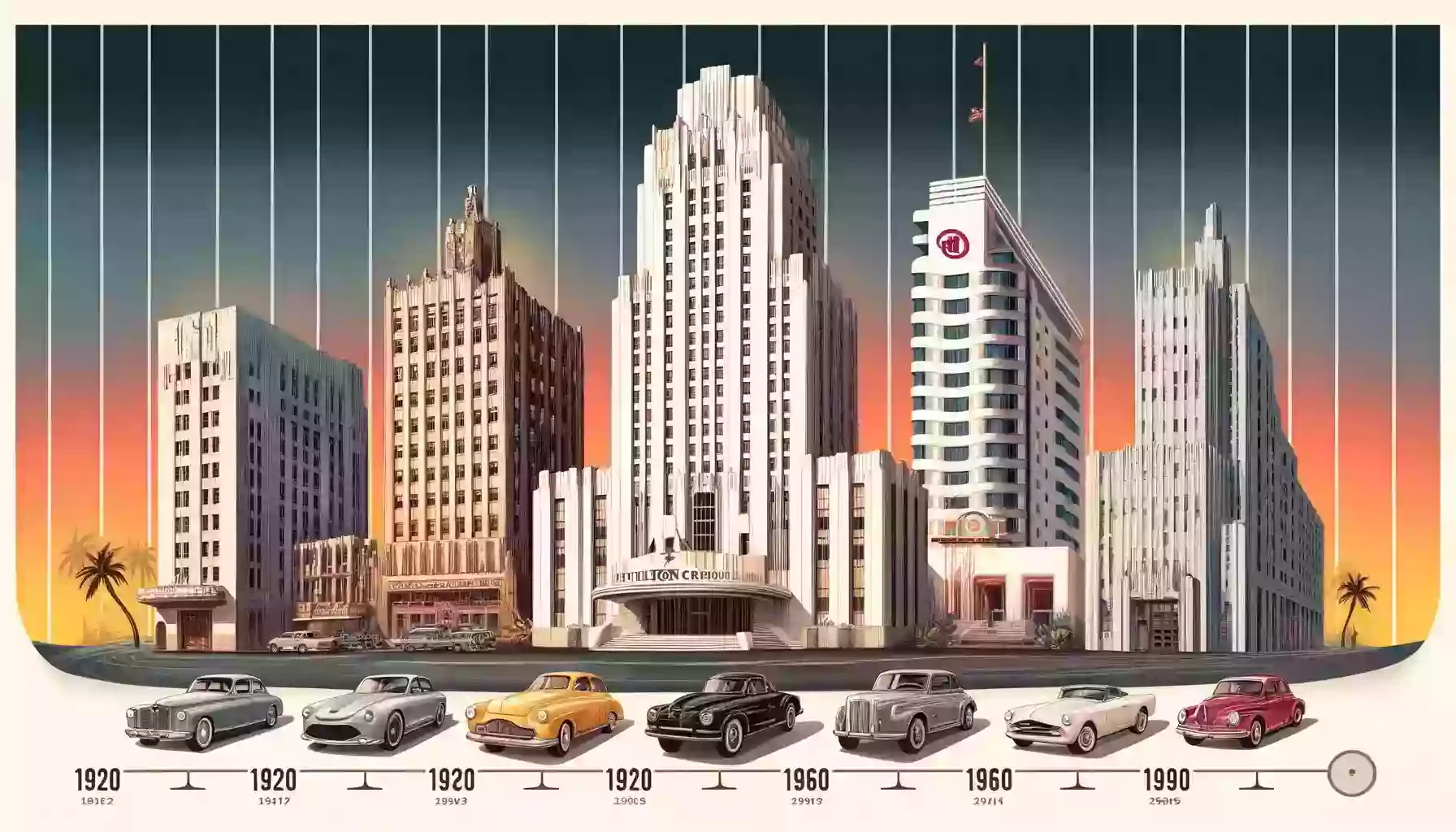History and rating of Hilton Worldwide
