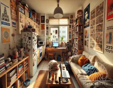 How do incoming students find housing in Israel?