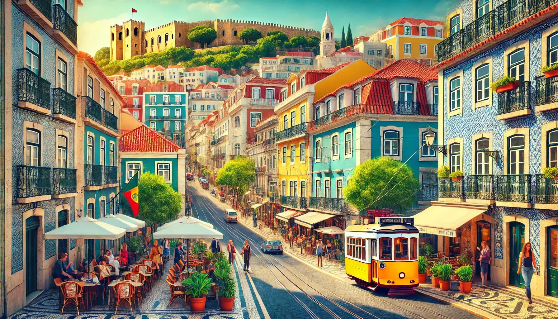 The capital of Portugal: Lisbon