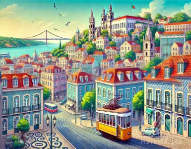 The capital of Portugal: Lisbon