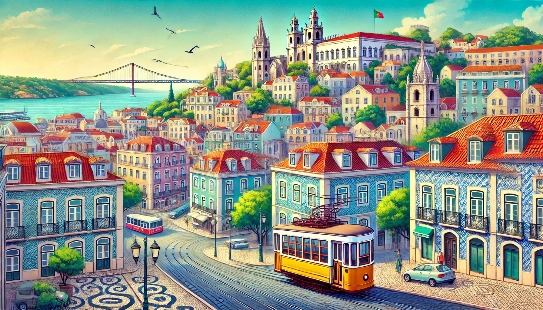 The capital of Portugal: Lisbon