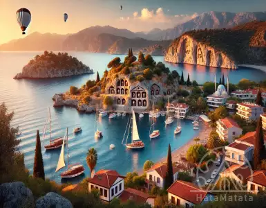 Fethiye is a resort on the Turquoise Coast of Turkey.