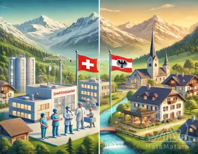 Medicine in Switzerland, Austria, and the United Kingdom