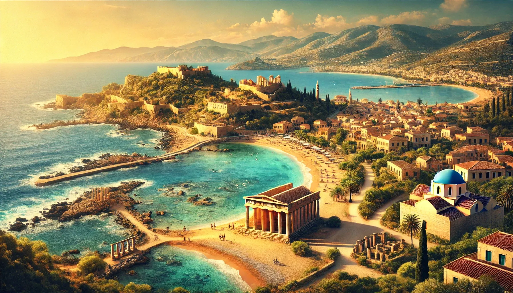 Peloponnese: a picturesque peninsula of Greece