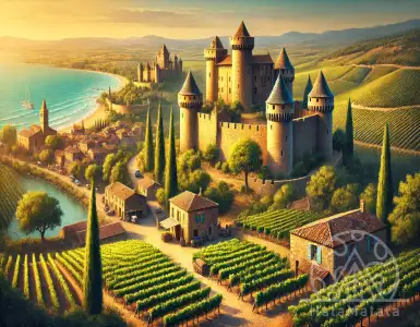 The beautiful historic region of Languedoc-Roussillon: the historic "core" of France