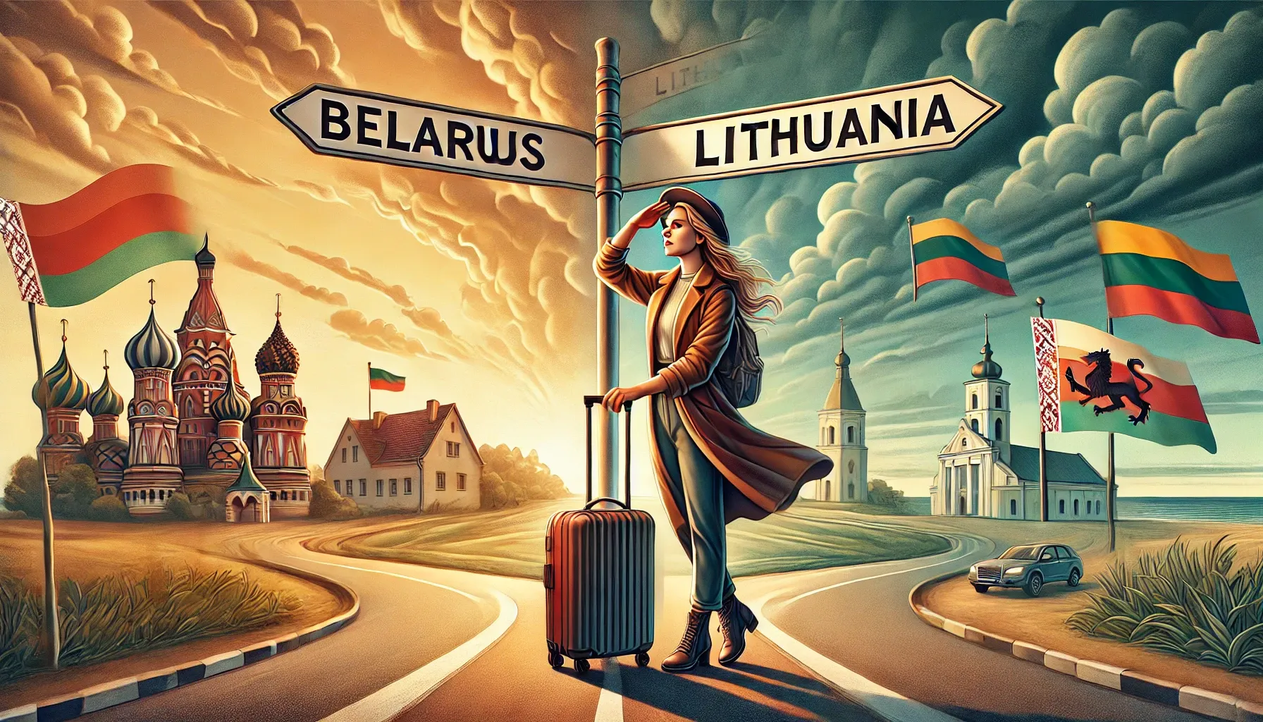 The decision was made quickly: moving from Belarus to Lithuania.