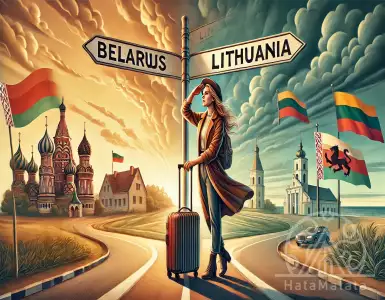 The decision was made quickly: moving from Belarus to Lithuania.