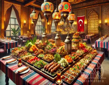 Buffet in Turkey: hustle and happiness