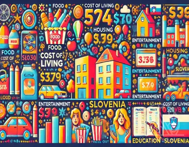 Cost of living in Slovenia: prices for housing, food, and education