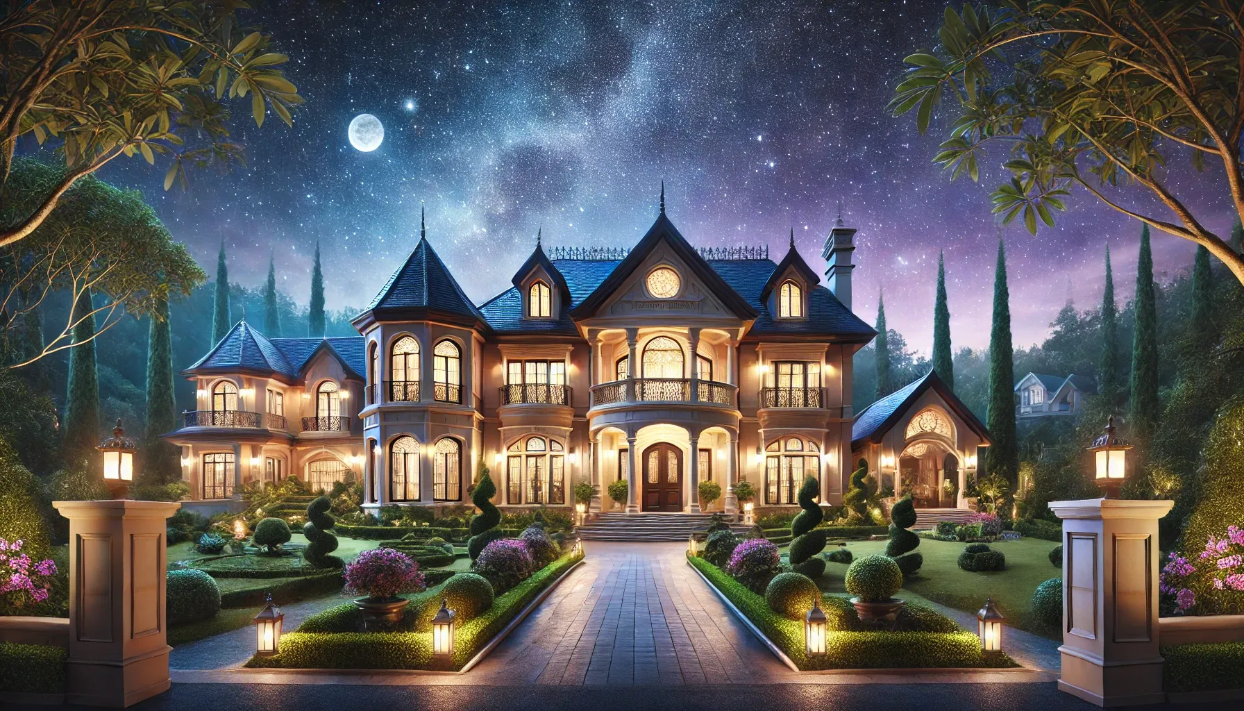 Houses of celebrities are up for sale in the USA and Italy.
