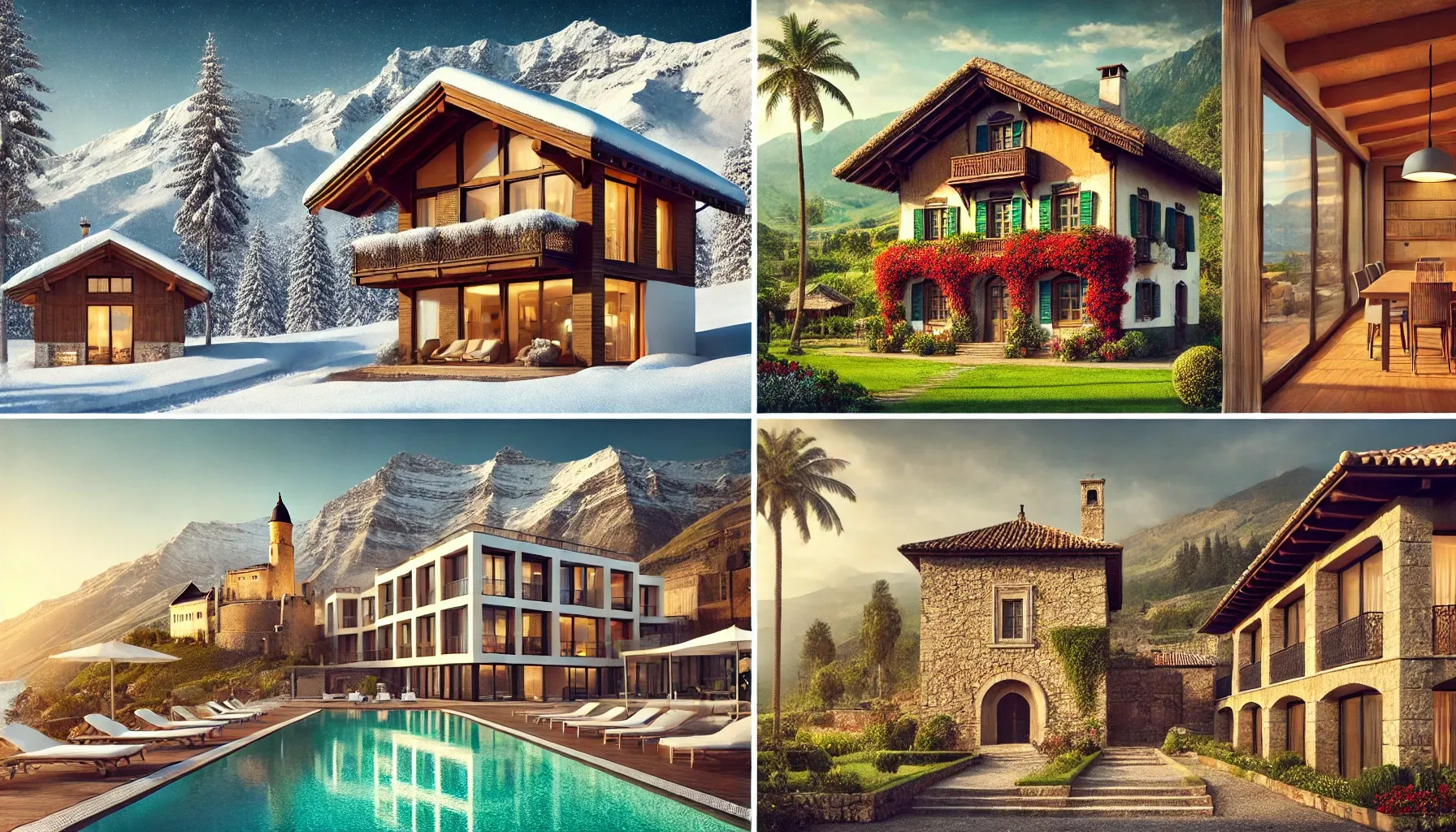 Dream homes in Europe