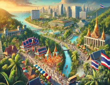 Why does Thailand rank third in GDP growth in Asia?