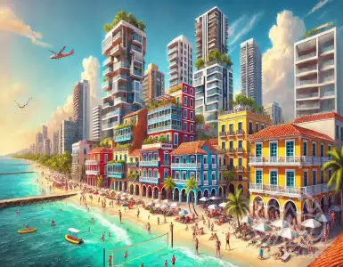 Why has Cartagena become an expensive and attractive real estate market in Colombia?