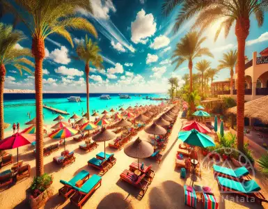 Why does Hurghada attract tourists and investors from Russia?