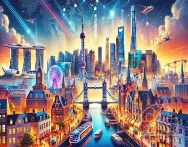 Which cities were recognized as the most promising for investments in 2021/22?