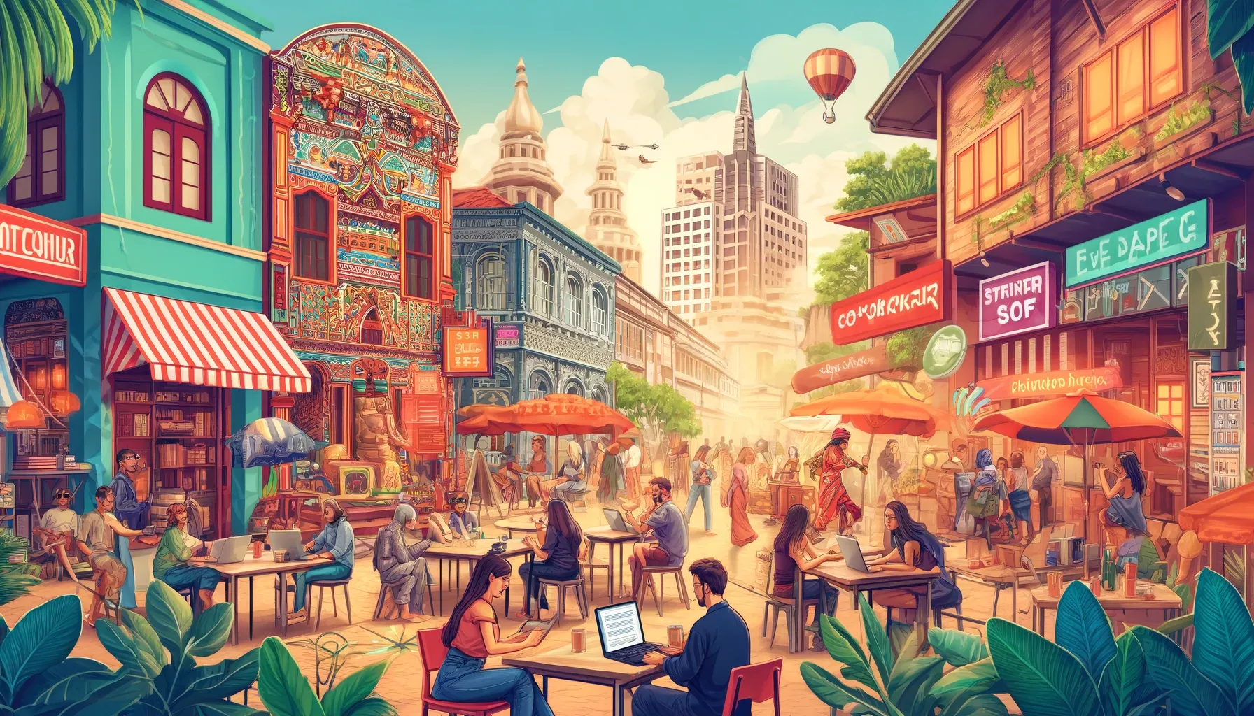 Why have the selected cities become popular among digital nomads?