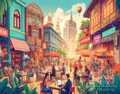 Why have the selected cities become popular among digital nomads?