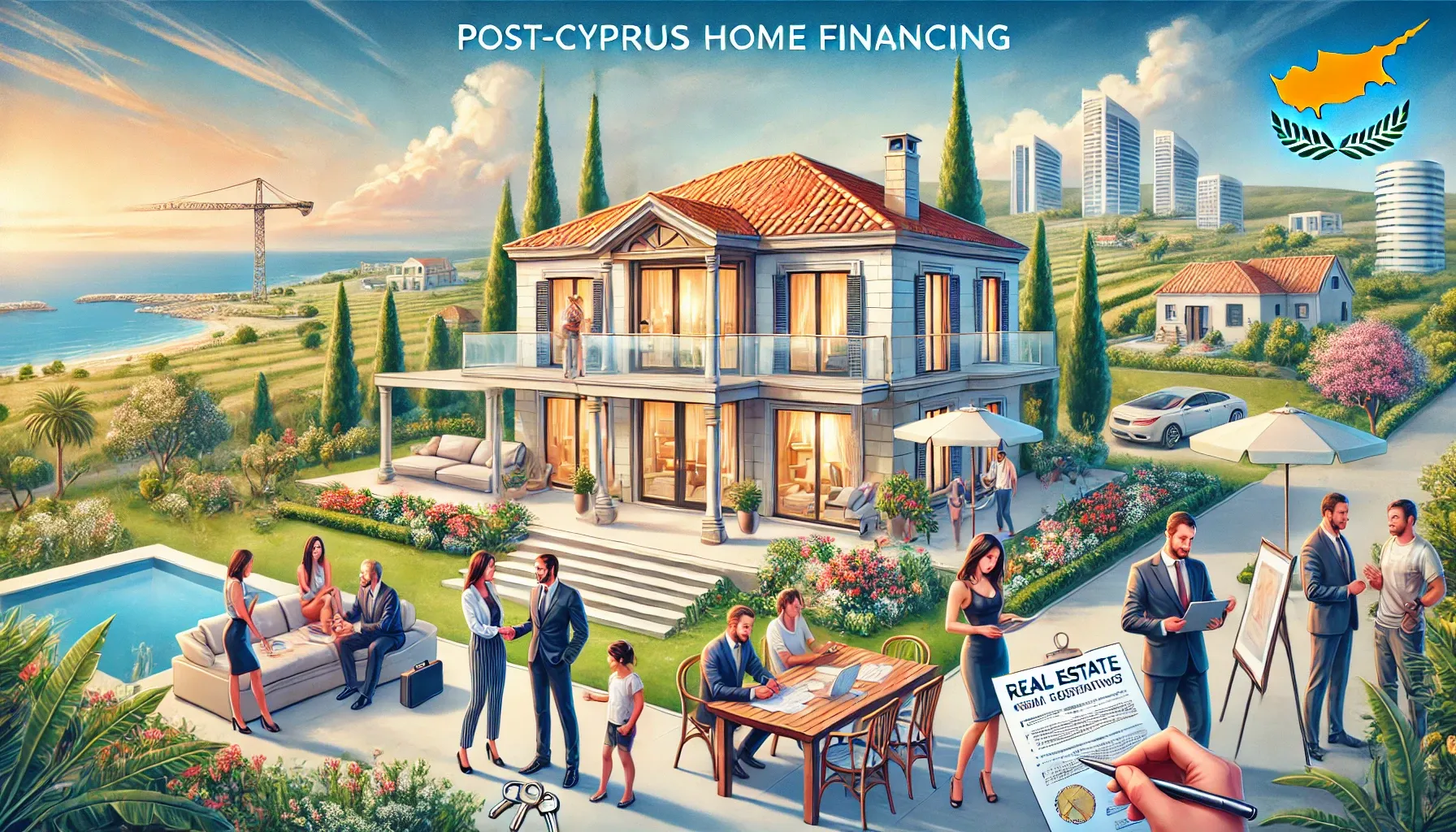 How has the COVID-19 pandemic changed the mortgage lending market in Cyprus?