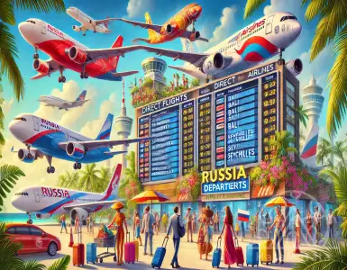 Which countries are available for travel from Russia without a visa?