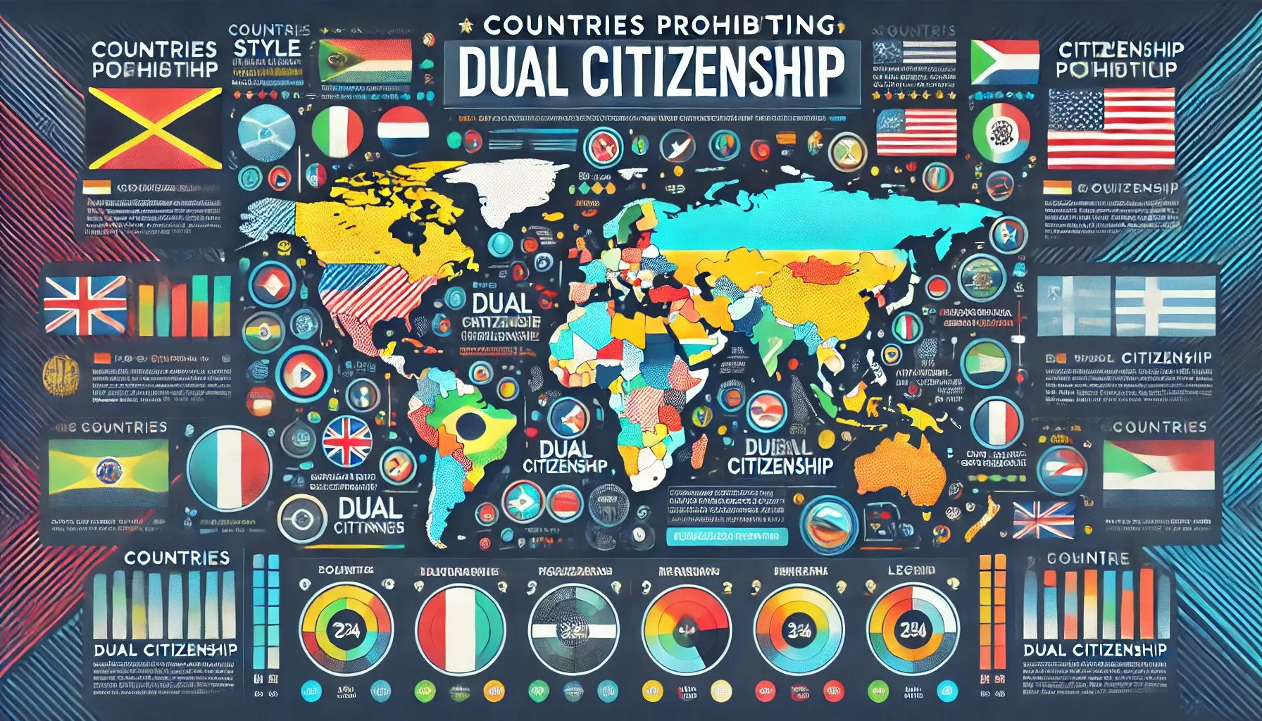What are the differences between dual citizenship and second citizenship?