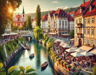 Why is Ljubljana becoming a center of culture and an attractive tourist destination?