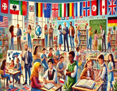 How is the education system in Poland organized for immigrants?