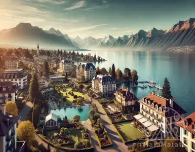 How did Lake Geneva become a paradise for tourists and investors?