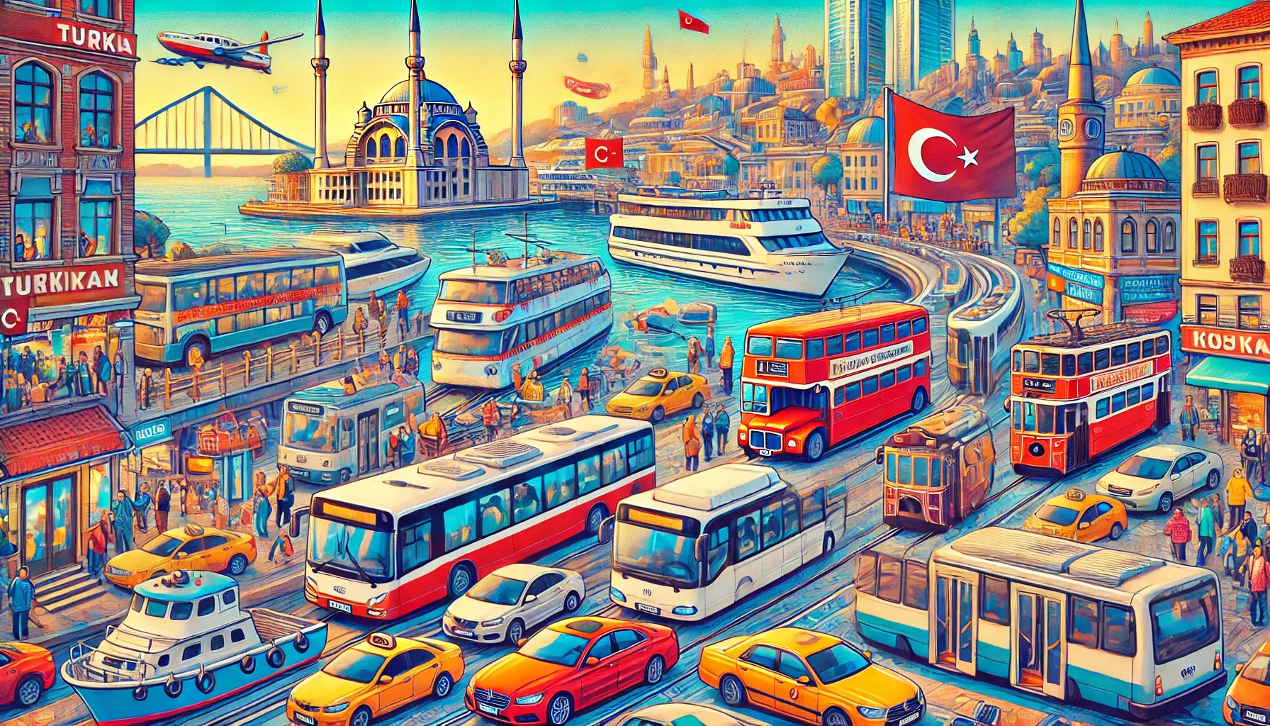 How can I quickly and conveniently get to Turkey from Russia?