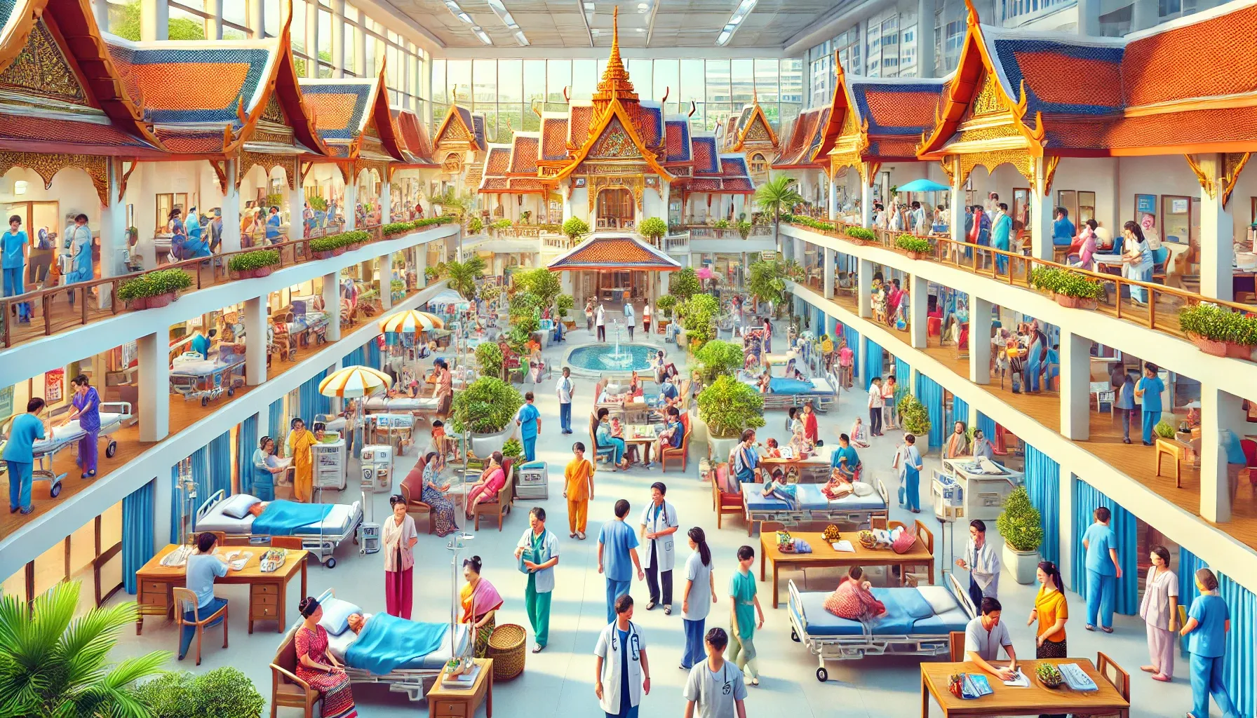 What are the features of medical tourism in Thailand?
