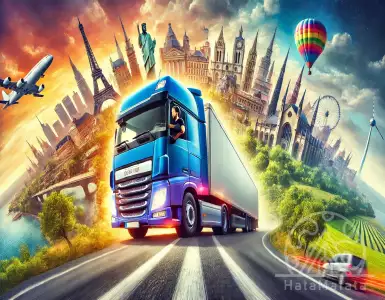 How can a foreigner find a job as an international driver in Europe?